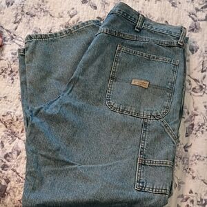 Wrangler Men's Carpenter Relaxed Fit Denim Jeans Size 38x30
